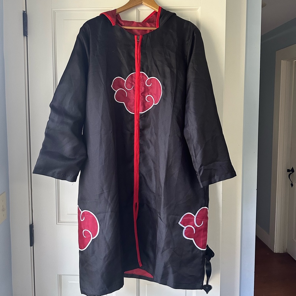 Naruto Akatsuki Uchiha Cloak, Men’s M